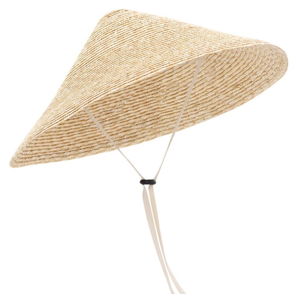 Bucket Hat Straw - جديد كبير واسعة حافة القش قبعة