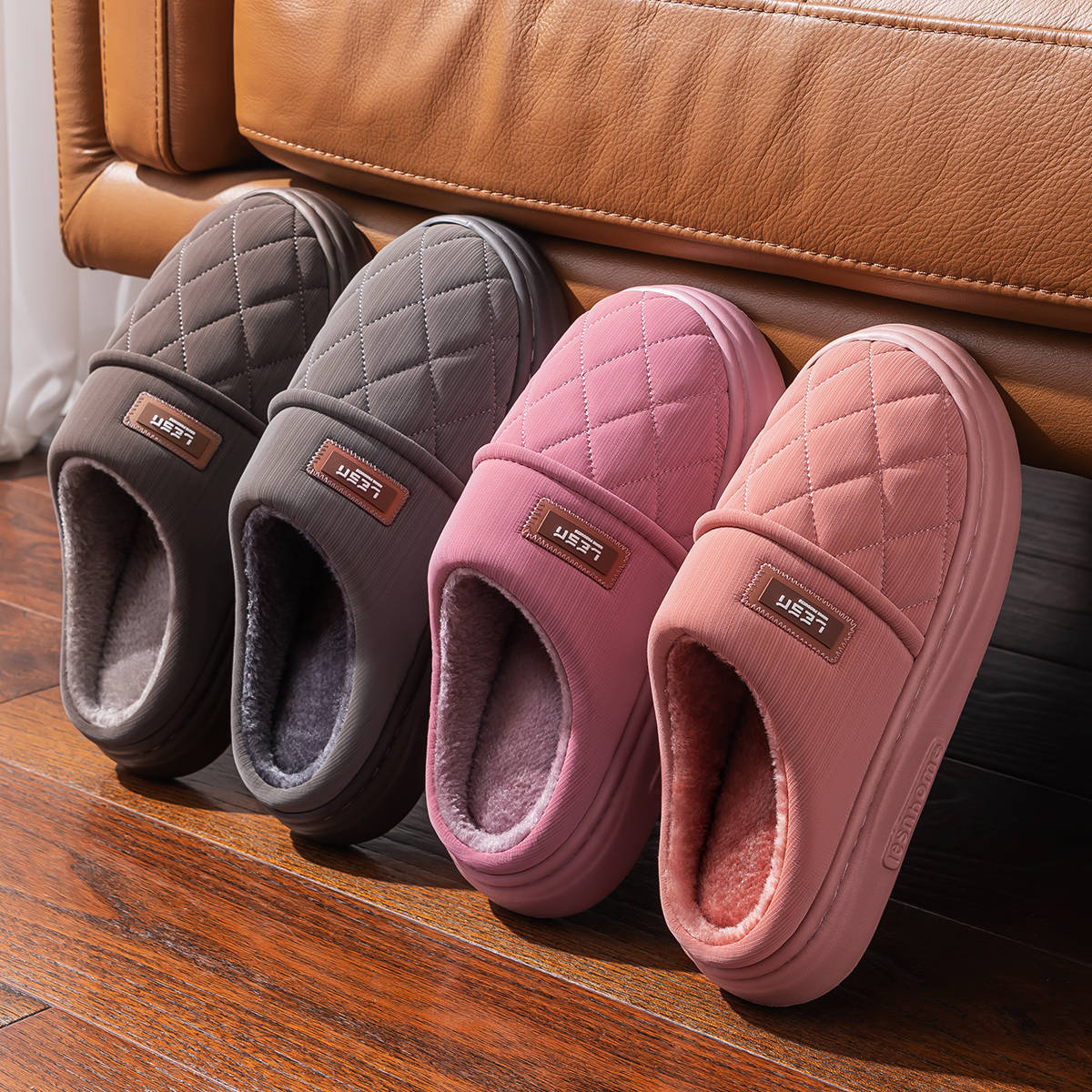 شتاء دافئ النعال النساء الرجال - مراجعة Flip Flop Leather Men وسعره