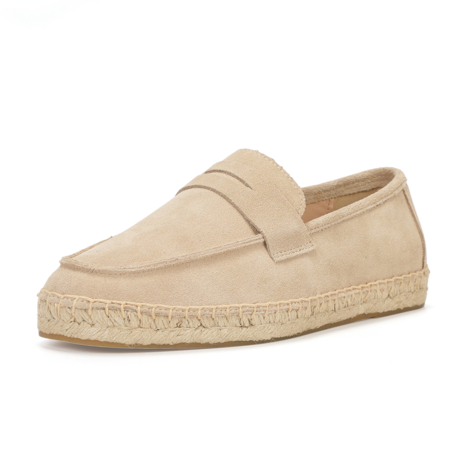 أحذية لوفر من الجلد المدبوغ لل - مراجعة Espadrille Slip On وسعره