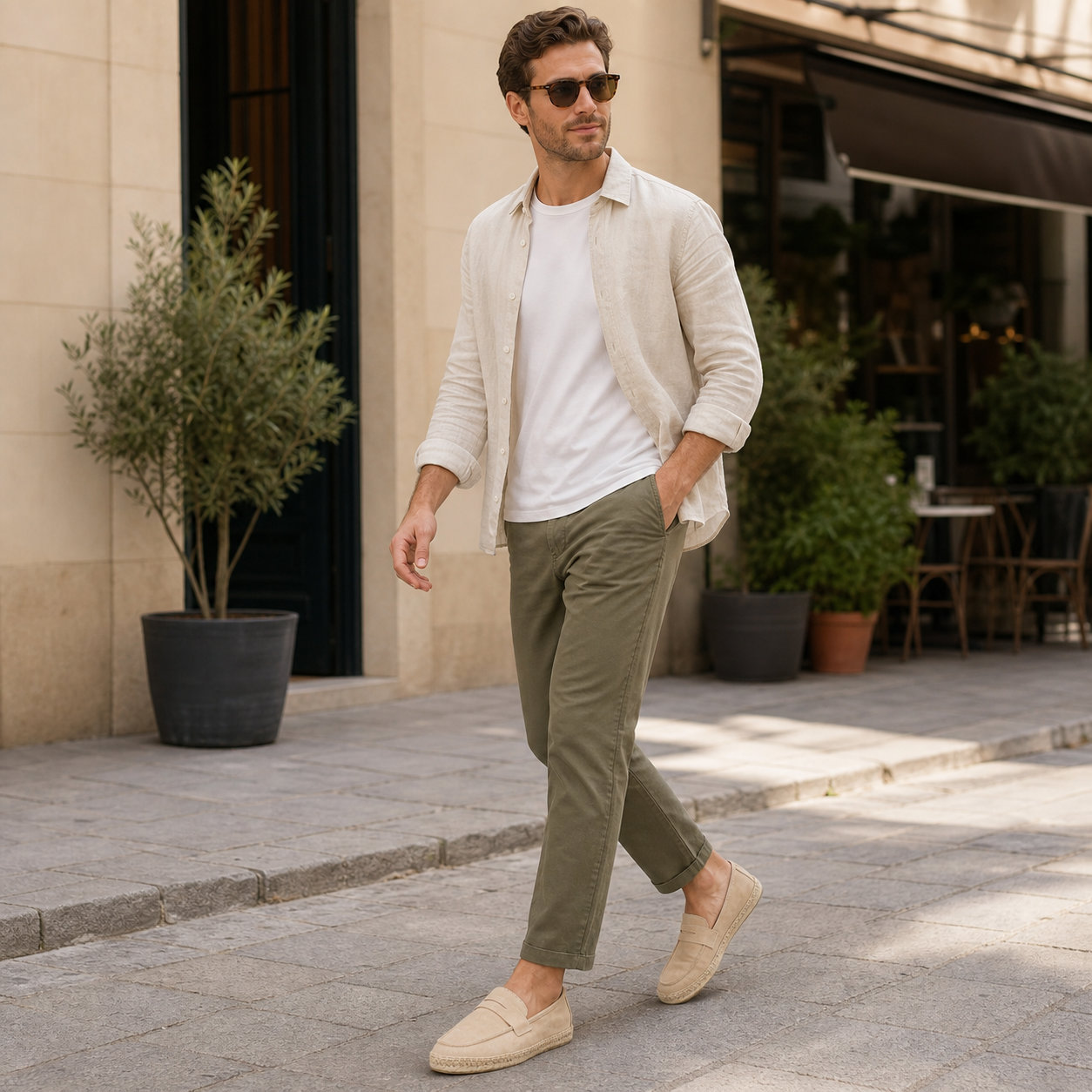 أحذية لوفر من الجلد المدبوغ لل - مراجعة Espadrille Slip On وسعره